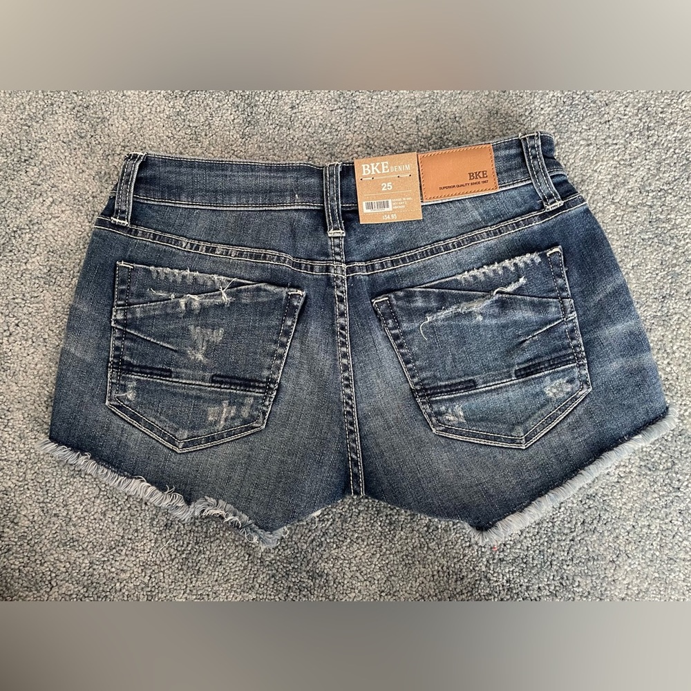 BKE denim shorts